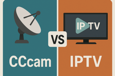 الفرق بين Cccam و IPTV
